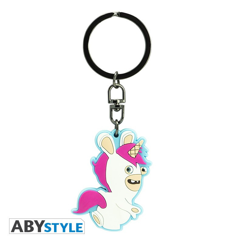 Porte-clefs - Lapin Crétin - Lapicorne