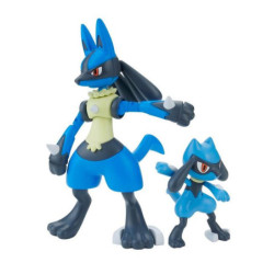 Model - Pokepla - Pokemon - Riolu & Lucario