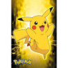 Poster - Roulé et filmé - Pokemon - Pikachu