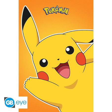 Poster - Arrotolato e termoretraibile - Pokemon -  - Pikachu
