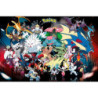 Poster - Arrotolato e termoretraibile - Pokemon - Pokemon Mega