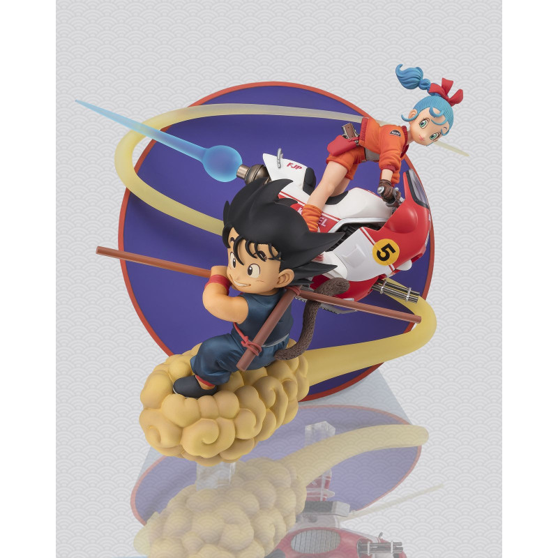 Figurine Statique - Figuart Zéro - Dragon Ball - Son Goku & Bulma