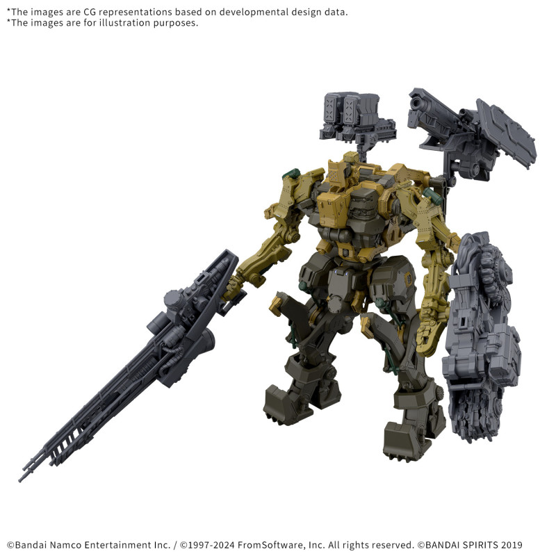 Maquette - Figure Rise - Armored Core - RaD CC-3000 Wrecker Milk Tooth