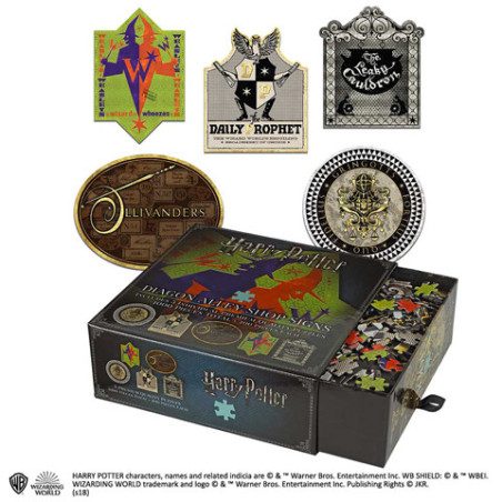 Puzzle - Casse Tête/Réflexion - Indépendant de la langue - Harry Potter - Chemin de Traverse