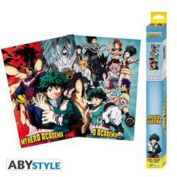 Poster - Packung mit 2 - My Hero Academia - Artworks
