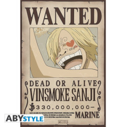 Poster - Packung mit 2 - One Piece - Wanted Zoro & Sanji - Sanji Vinsmoke