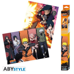 Poster - Packung mit 2 - Naruto - Gruppe