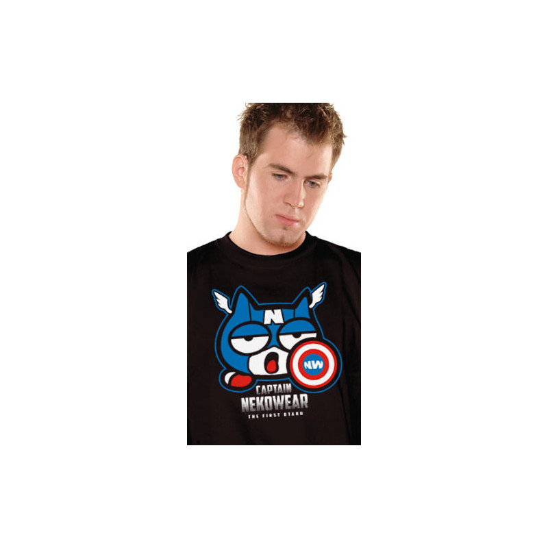 Maglietta - Captain America - Captain Neko