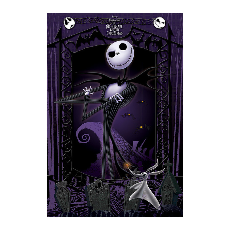 Poster - L'Étrange Noël de Mr. Jack - Jack Skellington