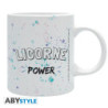 Mug - Subli - Lapin Crétin - Licorne power