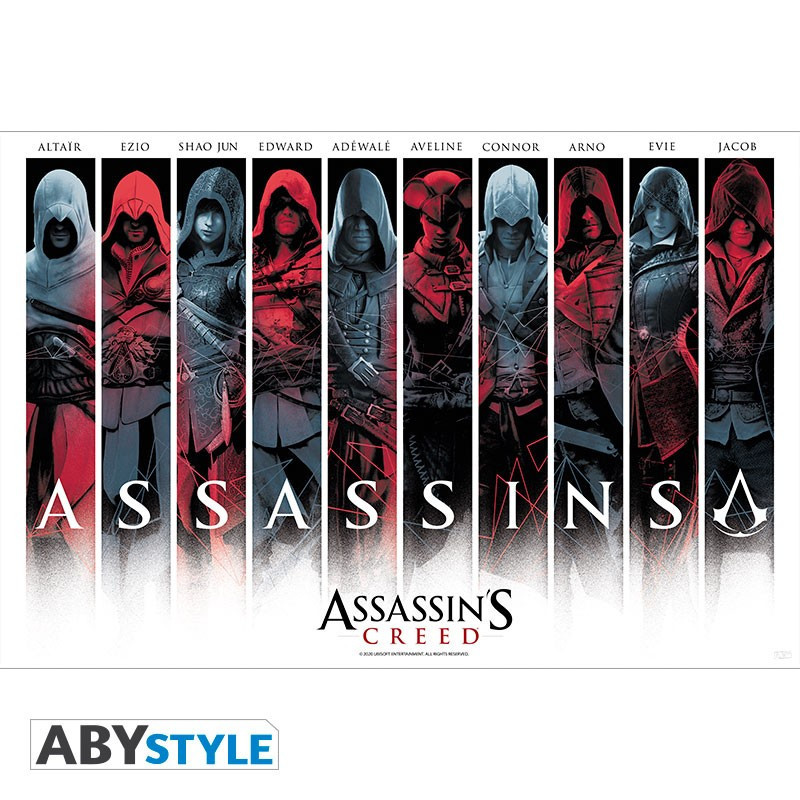 Poster - Arrotolato e termoretraibile - Assassin's Creed - Assassins