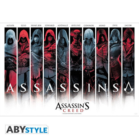 Poster - Arrotolato e termoretraibile - Assassin's Creed - Assassins