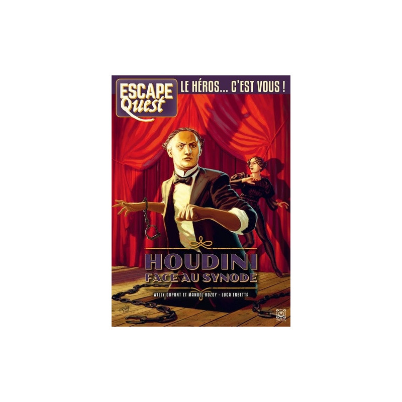 Libro della fuga - Gioco di ruolo - Escape Quest - Houdini face au synode