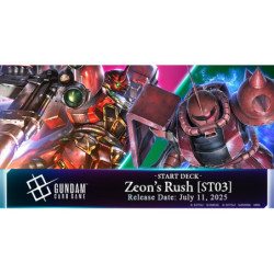 Cartes (JCC) - Deck - Gundam - ST03 - Zéon's Rush