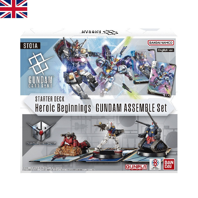Cartes (JCC) - Deck - Gundam - ST01A - Heroic Beginnings