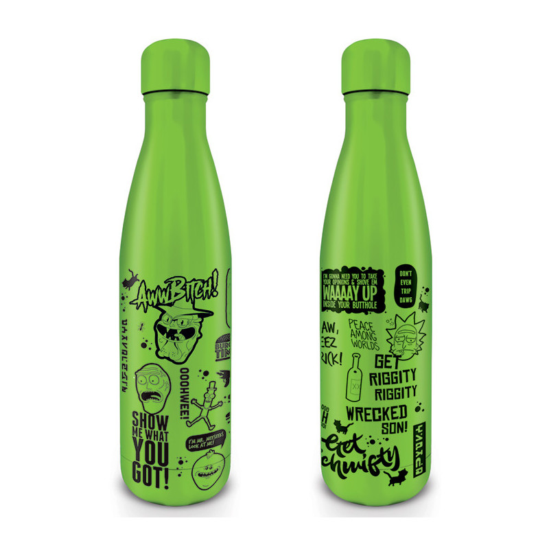 Bouteille - Isotherme  - Rick & Morty - Quotes