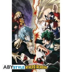 Poster - Arrotolato e termoretraibile - My Hero Academia - Heros VS. Villains