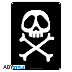 Metallplatte - Die Abenteuer des fantastischen Weltraumpiraten Captain Harlock - Emblem