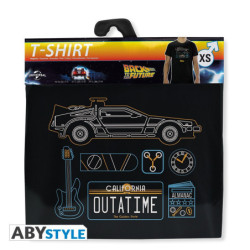 T-shirt - Zurück in die Zukunf - Delorean