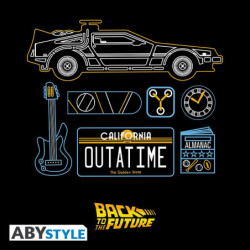 T-shirt - Back to the Future - Delorean