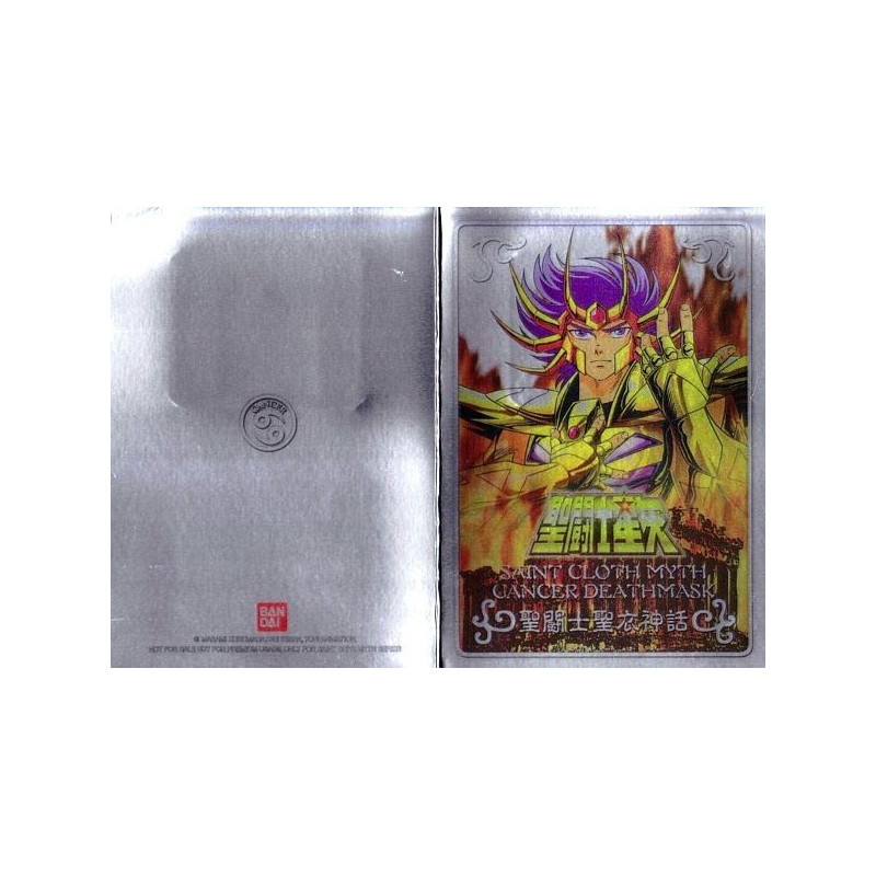 Accessoires Figurines - Metal Mat - Saint Seiya - Deathmask du Cancer