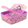 Boîte à repas - Multi compartiments - Sanrio - Cherry & Spoon - Kuromi