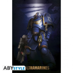 Poster - Arrotolato e termoretraibile - Warhammer 40K - Ultramarine
