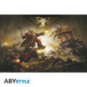 Poster - Arrotolato e termoretraibile - Warhammer 40K - La devastation de Baal