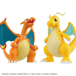 Model - Pokepla - Pokemon - Charizard & Dragonite