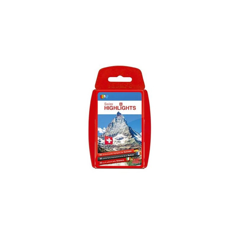 Super Trump - Casuale - Per i bambini - Carte - Switzerland - Mountains