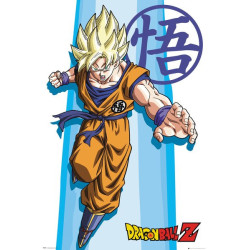 Poster - Gerollt und mit Folie versehen - Dragon Ball - Son Goku