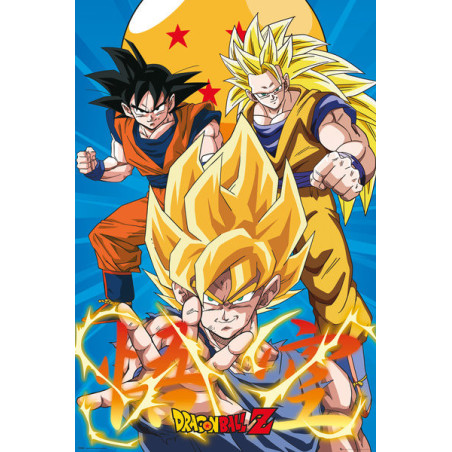 Poster - Gerollt und mit Folie versehen - Dragon Ball - Son Goku