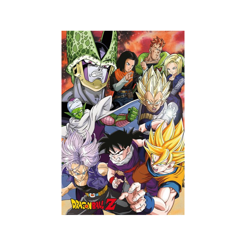 Poster - Arrotolato e termoretraibile - Dragon Ball - Cell Saga