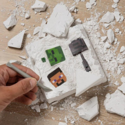 Figurine Statique - Minecraft - Kit d'Excavation