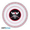 Assiette - Pack de 4 - One Piece - Emblèmes