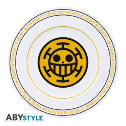Platte - Packung mit 4 - One Piece - Emblem