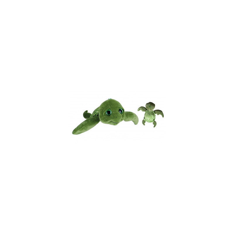 Peluche - Varie - lying Turtle Glitter Eyes