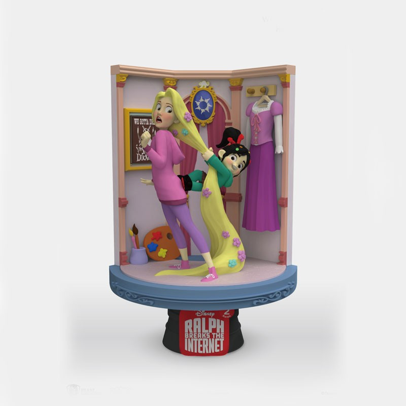Figura statica - D-Stage - Wreck-It Ralph - Rapunzel & Vanellope