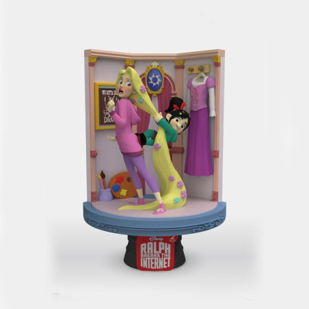 Figura statica - D-Stage - Wreck-It Ralph - Rapunzel & Vanellope