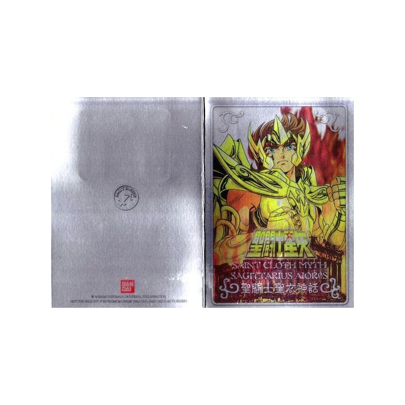 Figuren Zubehör - Metal Mat - Saint Seiya - Sagittarius Aiolos