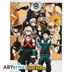 Poster - Flat - My Hero Academia - Gruppe