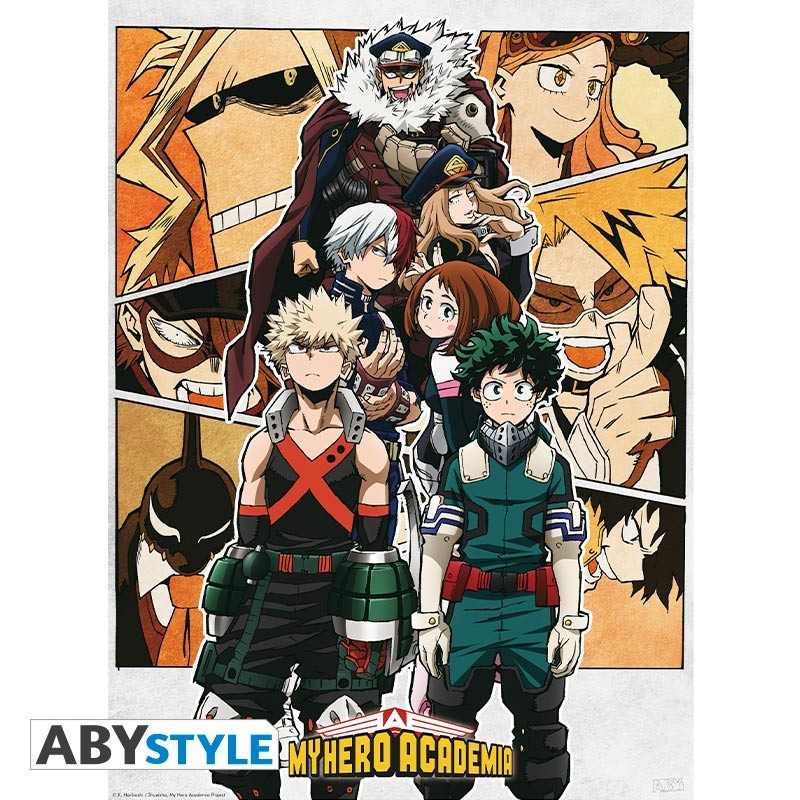 Poster - Piatto - My Hero Academia - Group