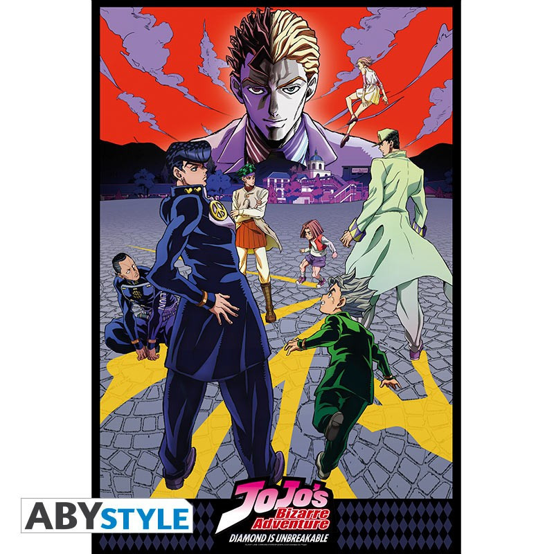 Poster - Arrotolato e termoretraibile - Jojo's Bizarre Adventure - Diamond