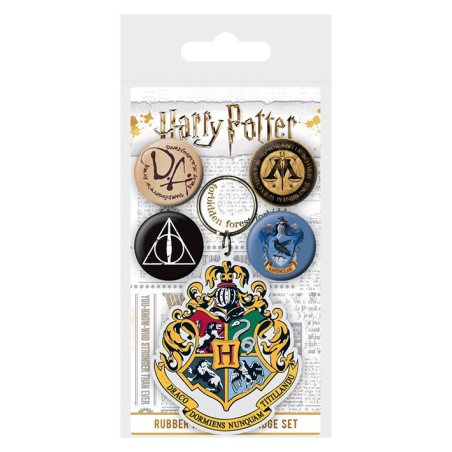 Porte-clefs - Harry Potter - Pack "Porte-clefs & Badges" - Poudlard