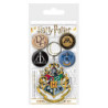 Portachiavi - Harry Potter - Pack "Pin & Keychain" - Hogwarts