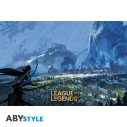 Poster - Arrotolato e termoretraibile - League Of Legends - Freljord