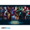 Poster - Arrotolato e termoretraibile - League Of Legends - Campioni