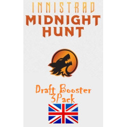 Trading Cards - Draft 3 Boosters Pack - Magic The Gathering - Midnight Hunt - Draft Booster 3 pack