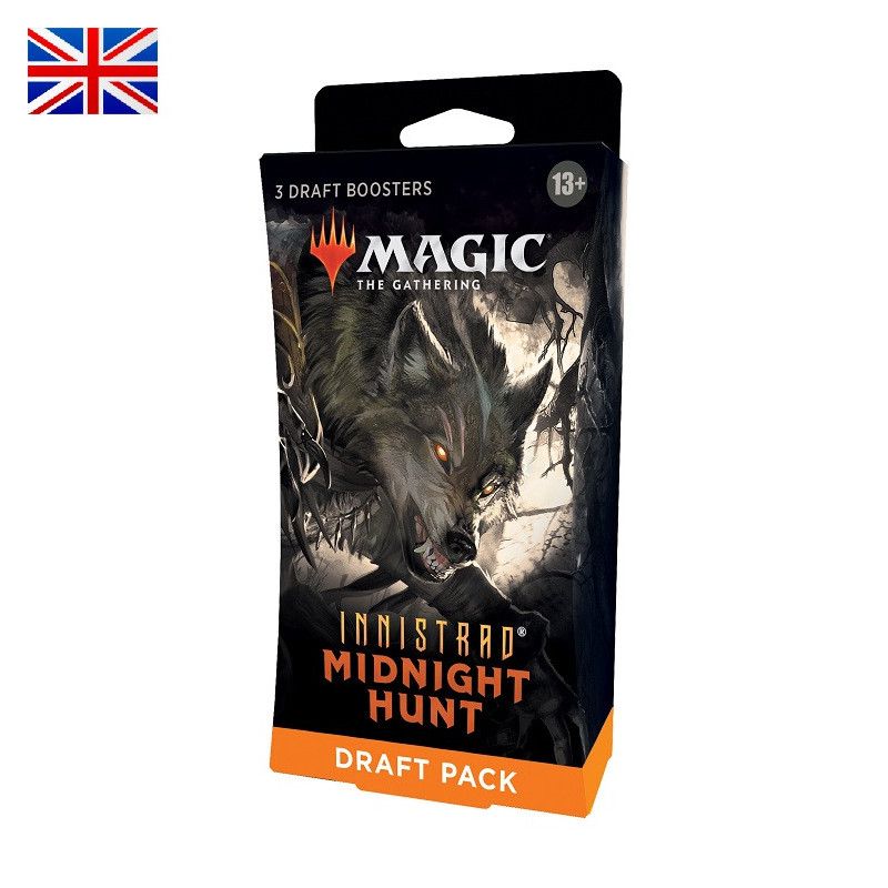Carte collezionabili - Draft 3 Boosters pack - Magic The Gathering - Midnight Hunt - Draft Booster 3 pack