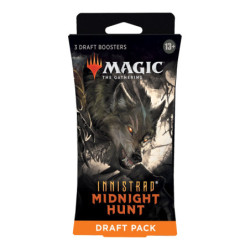 Carte collezionabili - Draft 3 Boosters pack - Magic The Gathering - Midnight Hunt - Draft Booster 3 pack